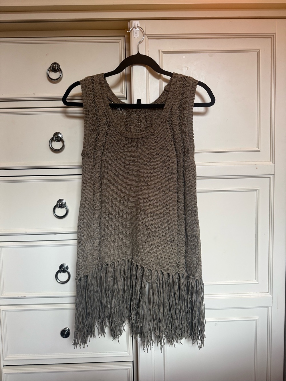 Fringe Knit Tank
